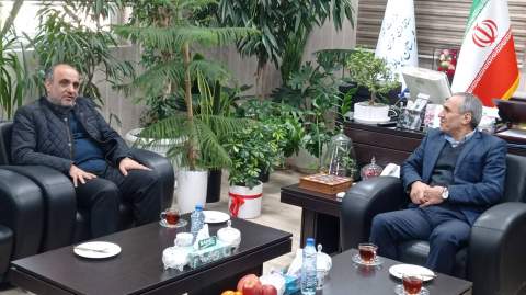 دیدار مدیرکل کمیته امداد استان تهران با سرپرست فرمانداری شهرستان رباط کریم