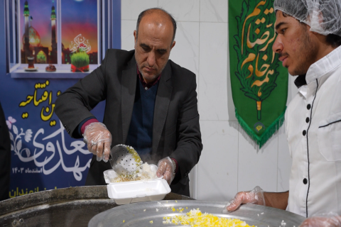  نخستین آشپزخانه اطعام مهدوی در تهران افتتاح شد