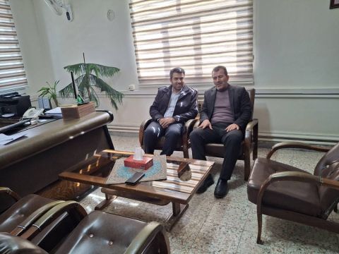 بازدید فرماندار شهرستان فیروزکوه از اداره کمیته امداد این شهرستان