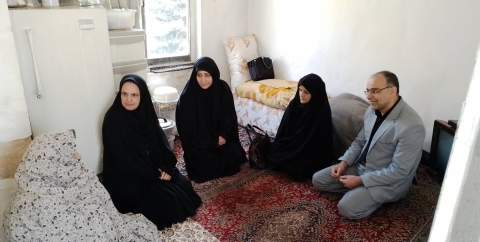 دیدار قائم مقام، معاونان، مدیران و  رؤسای ستادی  کمیته امداد استان تهران با خانواده های تحت حمایت