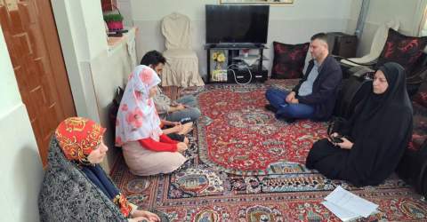 دیدار قائم مقام، معاونان، مدیران و  رؤسای ستادی  کمیته امداد استان تهران با خانواده های تحت حمایت