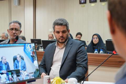 حضور معاون استاندار و فرماندار تهران در اداره کل کمیته امداد استان تهران
