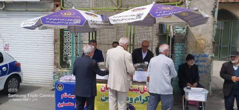 برپایی پایگاه های جمع آوری کمک های مردمی در روزجهانی قدس-  8 فروردین 1404