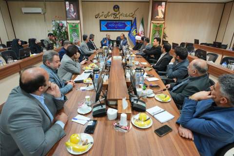 حضور معاون استاندار و فرماندار تهران در اداره کل کمیته امداد استان تهران