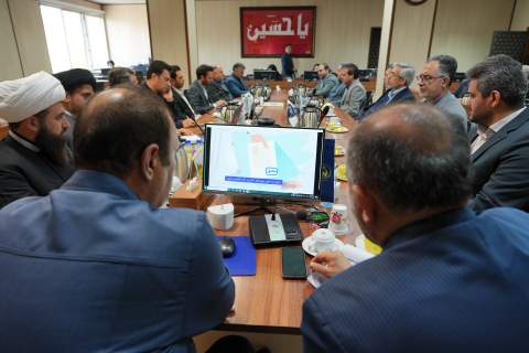 حضور معاون استاندار و فرماندار تهران در اداره کل کمیته امداد استان تهران