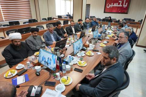 حضور معاون استاندار و فرماندار تهران در اداره کل کمیته امداد استان تهران