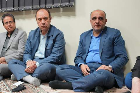 برگزاری مراسم زیارت عاشورا در کمیته امداد با حضور فرماندارتهران   و مدیرکل کمیته امداد استان