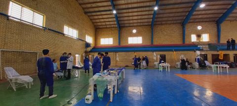 حضور 85 دندانپزشک گروه جهادی درمانی منتظران ظهور در شهرستان قدس