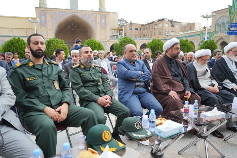برگزاری مراسم اهدای  جهیزیه به نوعروسان نیازمند در قالب پویش آیینه و شمعدان  - 1404/02/14
