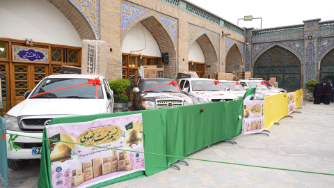 برگزاری مراسم اهدای  جهیزیه به نوعروسان نیازمند در قالب پویش آیینه و شمعدان  - 1404/02/14