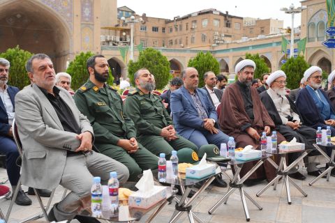 برگزاری مراسم اهدای  جهیزیه به نوعروسان نیازمند در قالب پویش آیینه و شمعدان  - 1404/02/14
