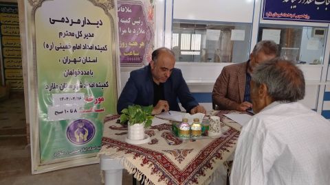 برگزای ملاقات مردمی مدیرکل کمیته امداد استان تهران در شهرستان ملارد -  1404/02/16