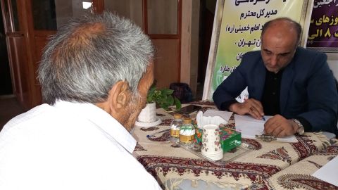 برگزای ملاقات مردمی مدیرکل کمیته امداد استان تهران در شهرستان ملارد -  1404/02/16