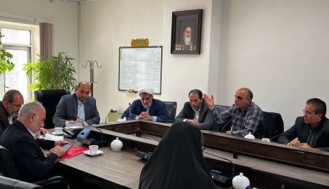 برگزاری نشست  مدیرکل کمیته امداد استان تهران با معاون قضایی رئیس کل دادگستری تهران در امور زندان ها