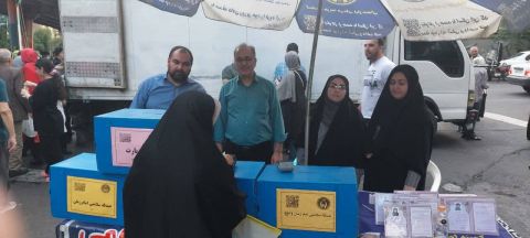 حضور امدادگران کمیته امداد استان تهران در جشن بزرگ امام رضایی ها - 1404/02/19