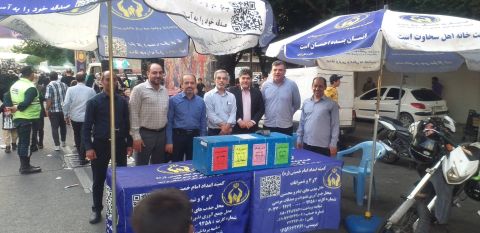 حضور امدادگران کمیته امداد استان تهران در جشن بزرگ امام رضایی ها - 1404/02/19