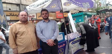 حضور امدادگران کمیته امداد استان تهران در جشن بزرگ امام رضایی ها - 1404/02/19