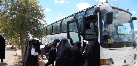  اعزام ۵۰ مددجو به اردوی زیارتی مشهد مقدس 