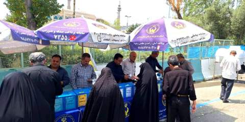 پایگاه های کمیته امدادمیزبان شهروندان نیکوکاردرمیعادگاه های نمازجمعه سراسر استان تهران _ 1404/05/24