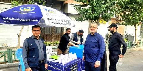 حضور رئیس پلیس و شهردار تهران  در پایگاه های کمیته امداد در مراسم جاماندگان اربعین -1404/05/23