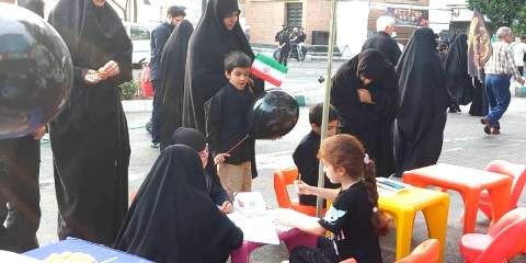 برپایی ایستگاه فرهنگی، میزخدمت،موکب های صلواتی در آیین جاماندگان حسینی پایتخت - 1404/05/23