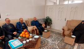 دیدار با خانواده شهید