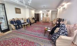 دیدار با خانواده شهید
