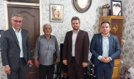 دیدار با خانواده شهید 