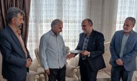 دیدار با خانواده شهید